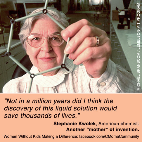 Stephanie Kwolek: Women without Children Making a Difference