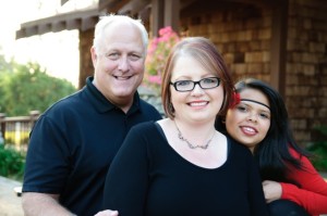 Jo, Jeff and Aleja - CMomA Adoption Grant Recipients