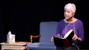 Leigh Curran in Why Water Falls, a play about choosing to be childless