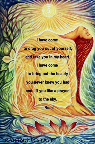 Paula Johnson was inspired by this Rumi quote